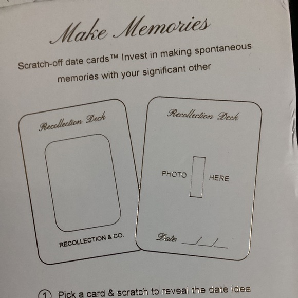 Recollection Deck “Couples Edition” - Picture 1 of 2